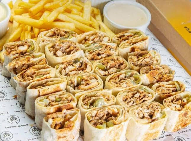 وجبة شاورما عربي فراخ