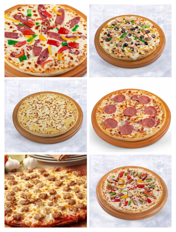 اختار 2 ـ 3 بيتزا صغير