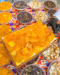 مدلعة كنافه و بسبوسه مانجا