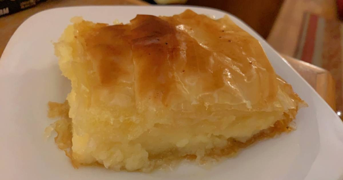 فطيرة كاسترد