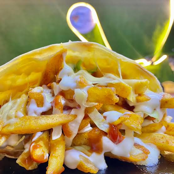 كريب بطاطس جبنة