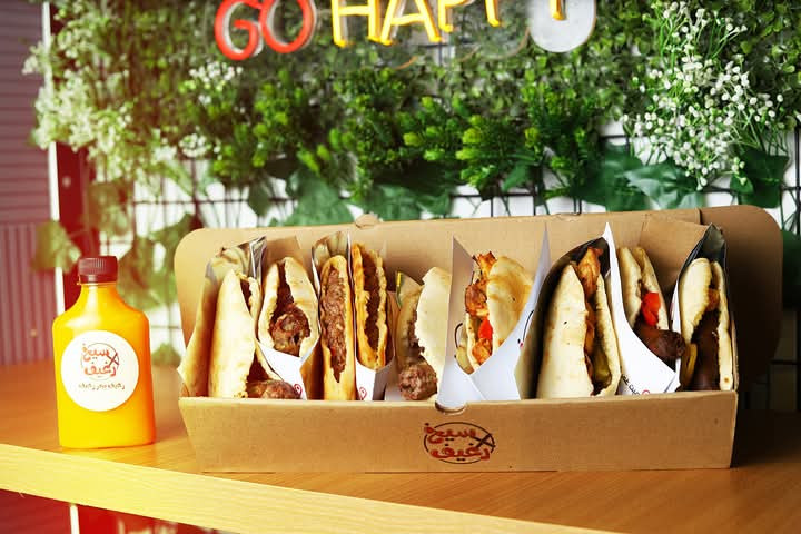 شاورما لحمة بوكس 8