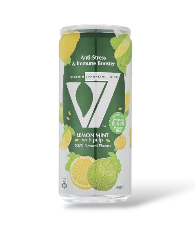 V سفن ليمون نعناع بالفيتامينات