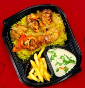 وجبة شيش طاووق