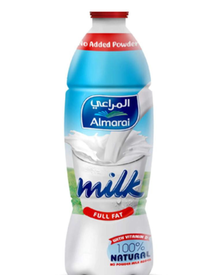 المراعي حليب كامل الدسم - 1 لتر