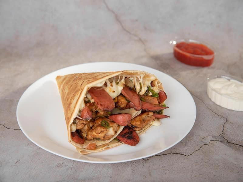 ميكس شاورما لحمة × فراخ